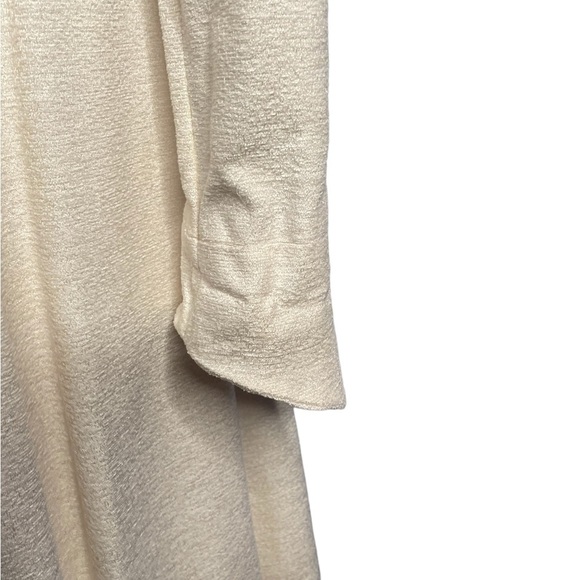 Vintage Chayes stunning cream French frock    Asymmetrical coat size large - Picture 6 of 11